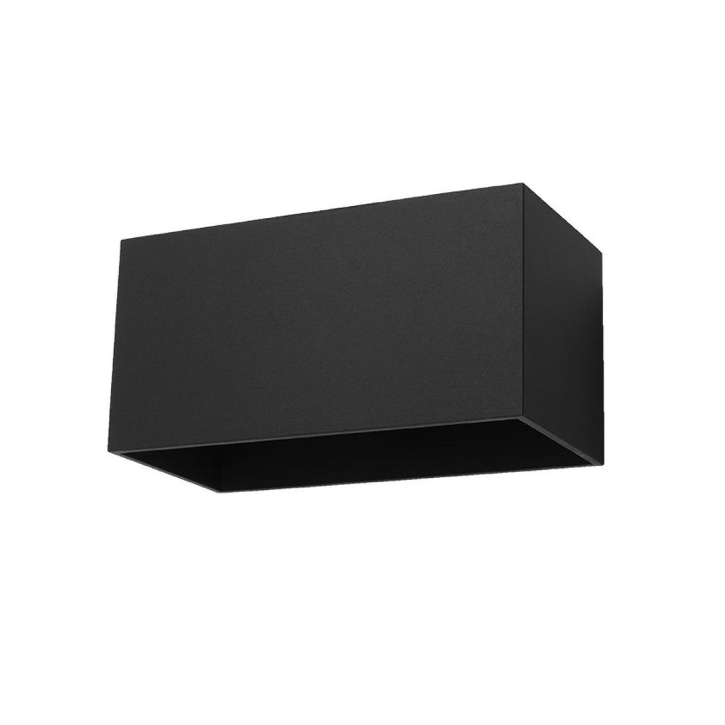 Lampada a parete QUAD MAXI nero