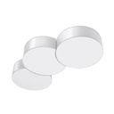 Lampada a soffitto CIRCLE 3A bianco