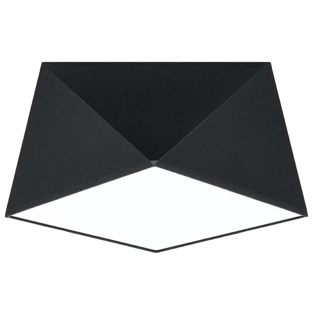 Lampada a soffitto HEXA 25 nero