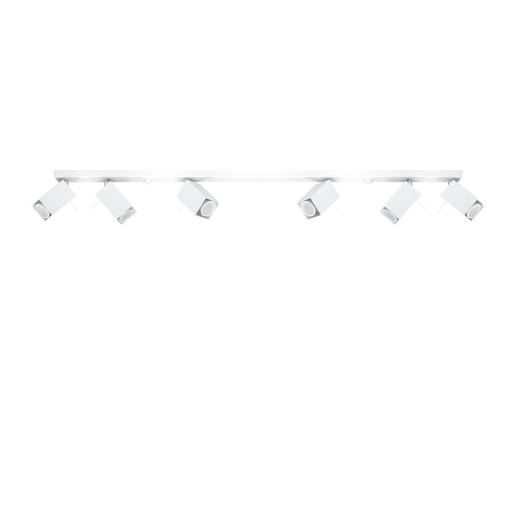 [SL.0464] Lampada a soffitto MERIDA 6L bianco