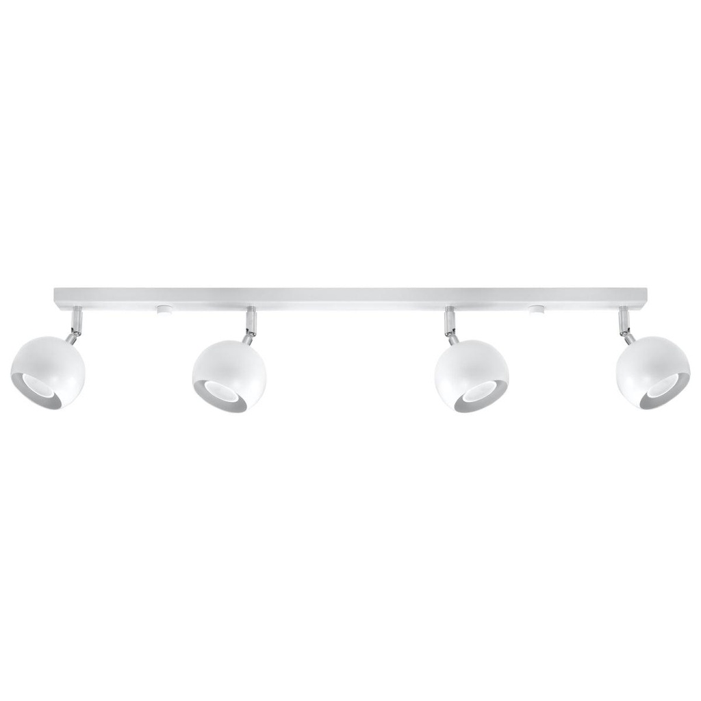 Lampada a soffitto OCULARE 4L bianco