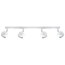 Lampada a soffitto OCULARE 4L bianco