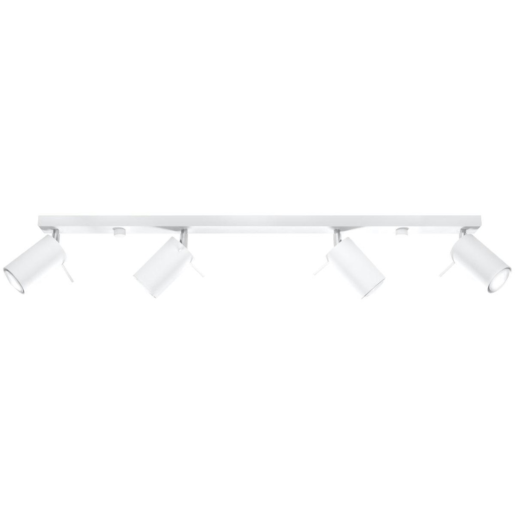 Lampada a soffitto RING 4L bianco