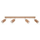 Lampada da soffitto ZEKE 4 Oak