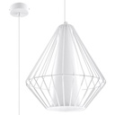Lampada a sospensione DEMI bianco