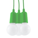 Lampada a sospensione DIEGO 3 verde