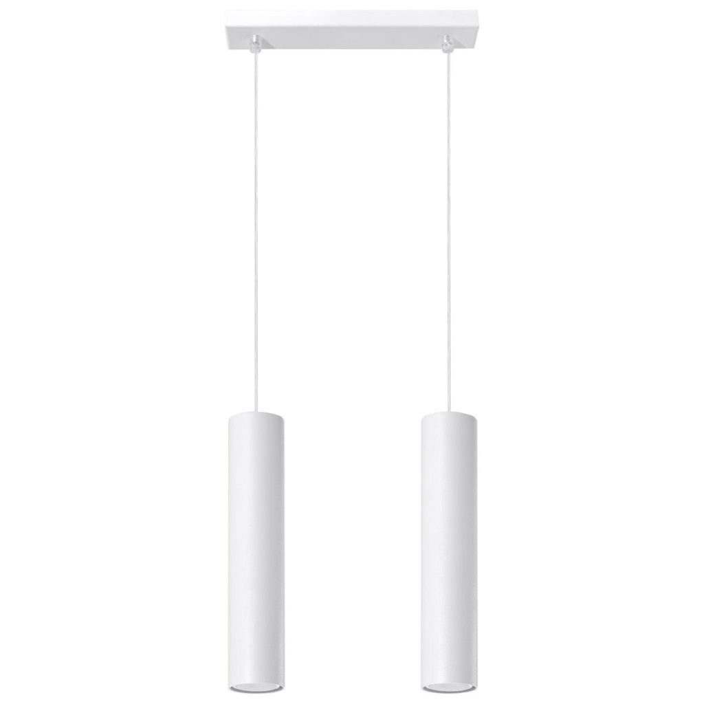 Lampada a sospensione LAGOS 2 bianco
