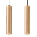 Lampada a sospensione LINO 2 in legno