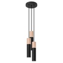 PABLO 3P pendant lamp black