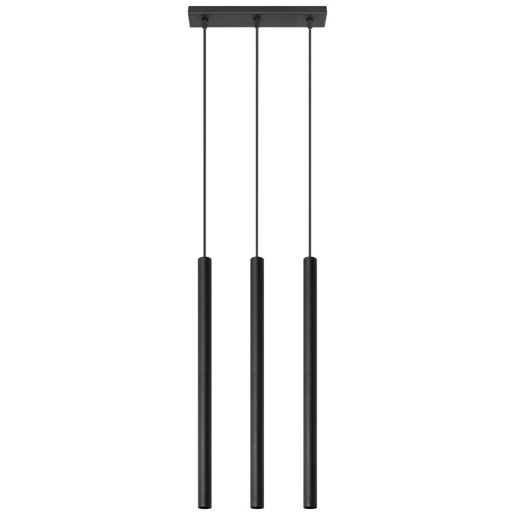 PASTELO 3 pendant lamp black