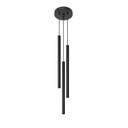 Lampada a sospensione PASTELO 3P nero