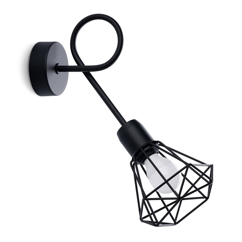 ARTEMIS 1S wall lamp black