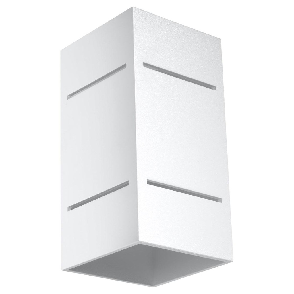 [SL.0477] Lampada da parete BLOCCO bianco