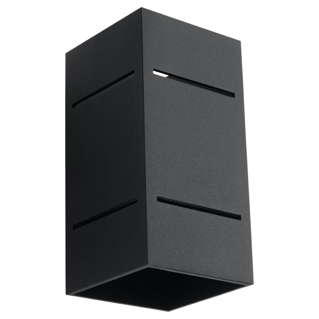 [SL.0478] Lampada da parete BLOCCO nero