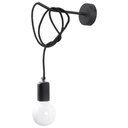 EDISON wall lamp black
