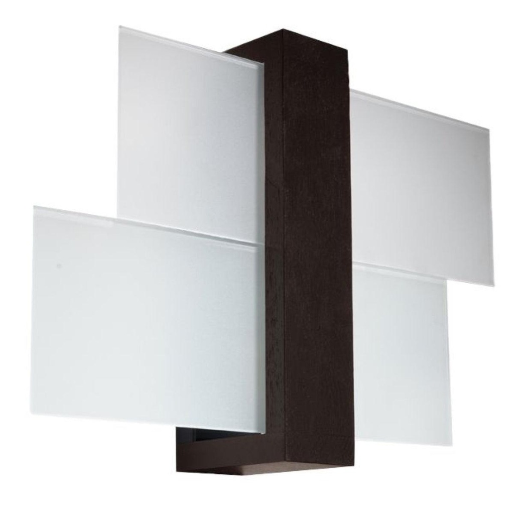 [SL.0075] FENIKS 1 lampada da parete in wengé