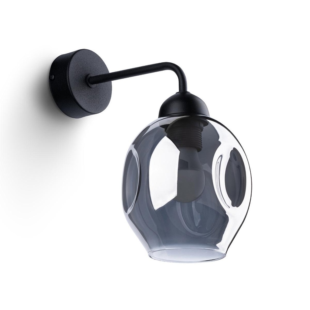 [SL.1143] FILLAN 1 Black Wall Lamp