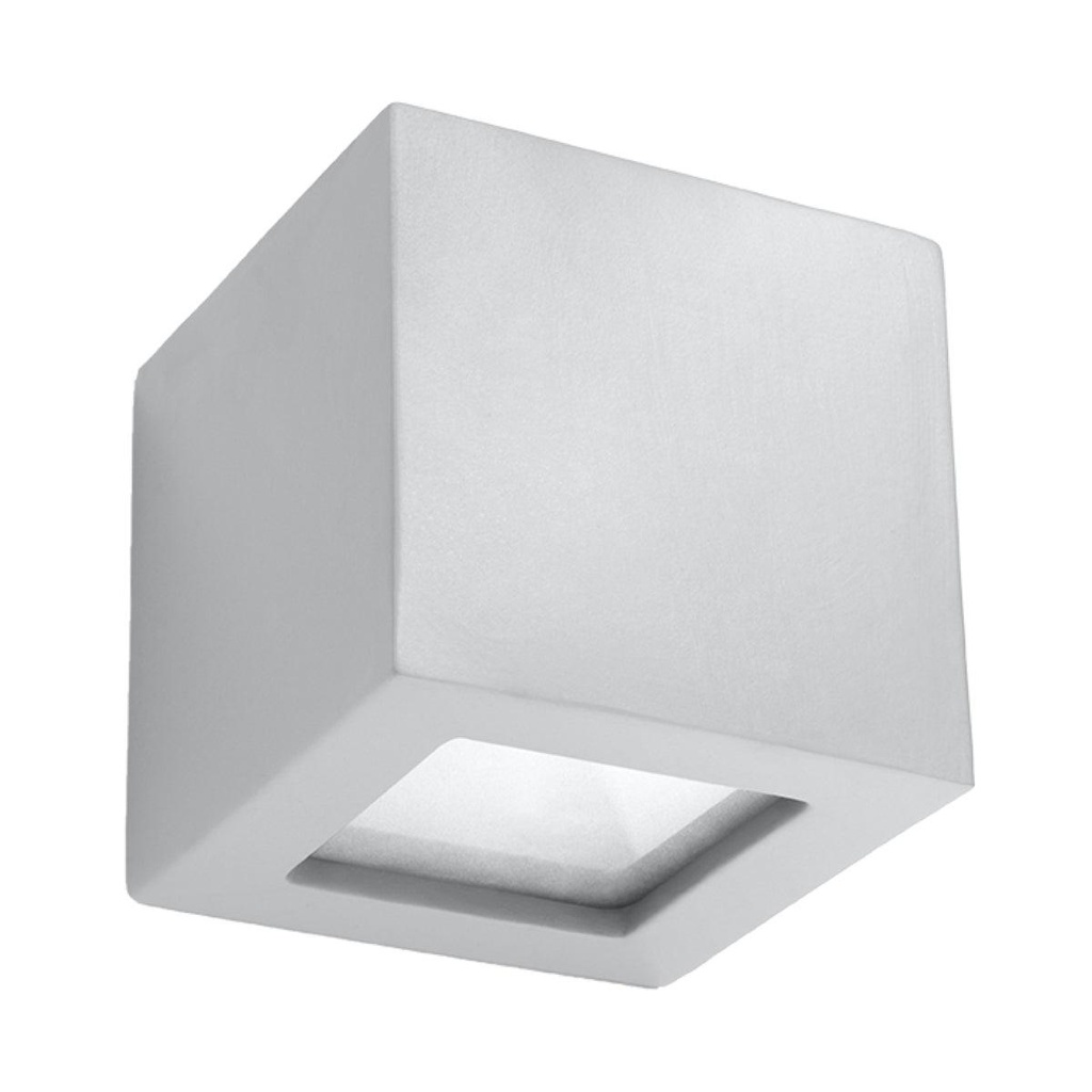 Lampada da parete in ceramica LEO grigio