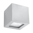 LEO grey ceramic wall lamp