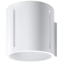 Lampada da parete INEZ bianco