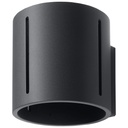 Lampada da parete INEZ nero