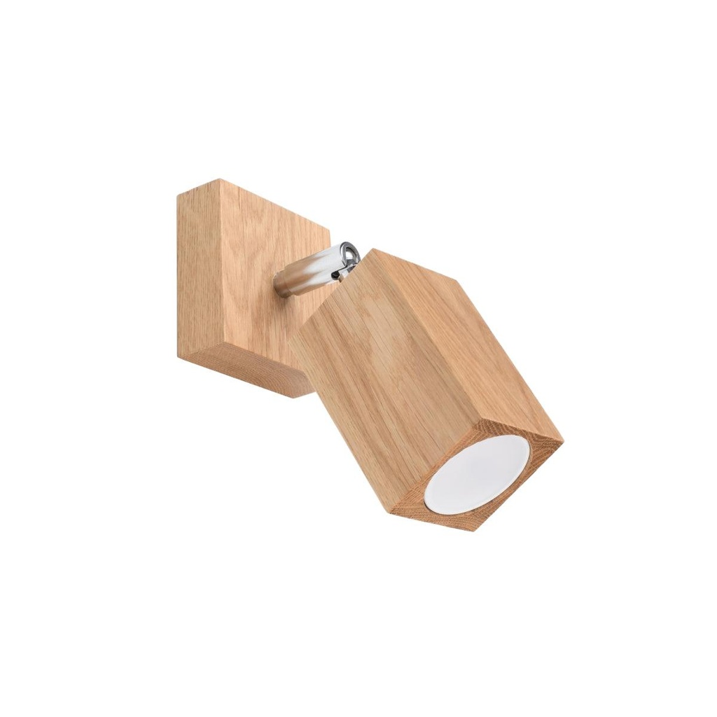 Lampada da parete KEKE in rovere