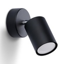 LEMMI 1 wall lamp black