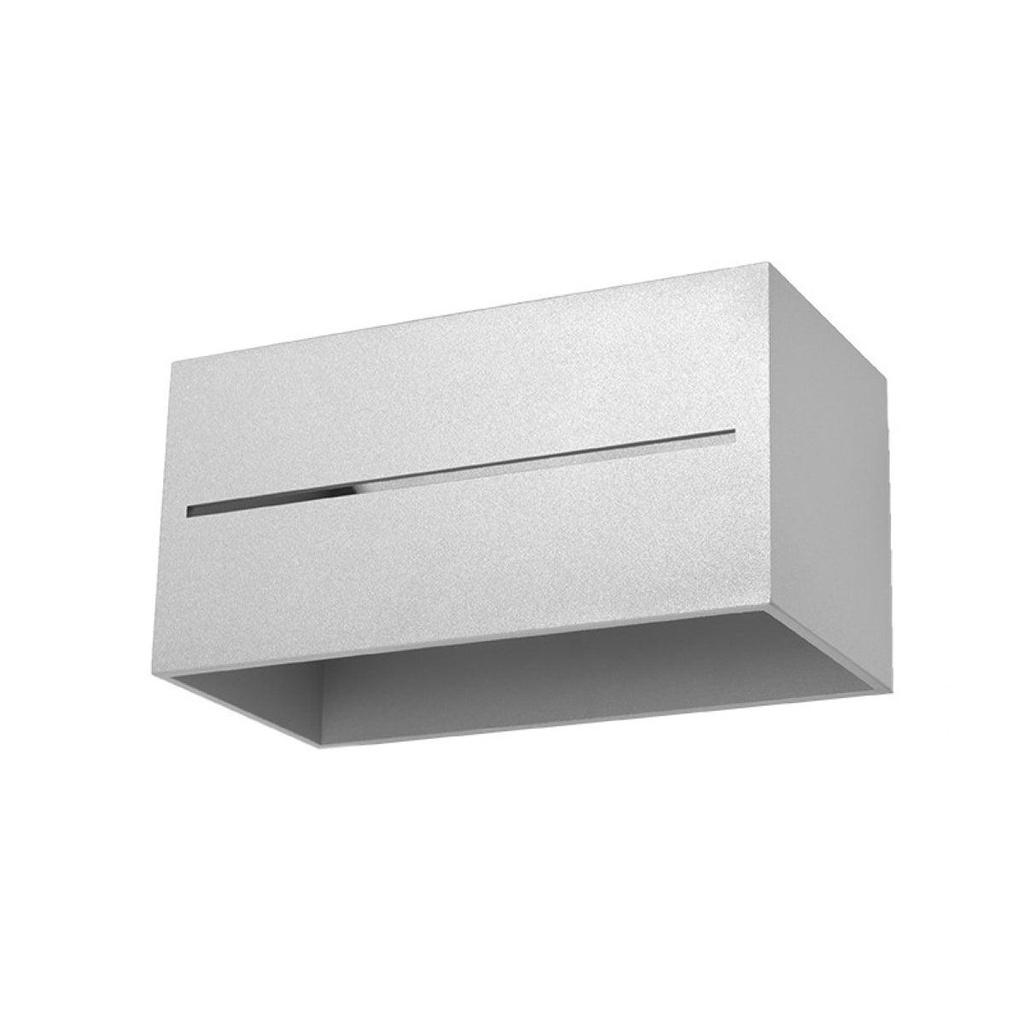 Lampada da parete LOBO MAXI grigio