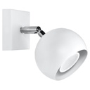 Lampada da parete OCULARE bianco