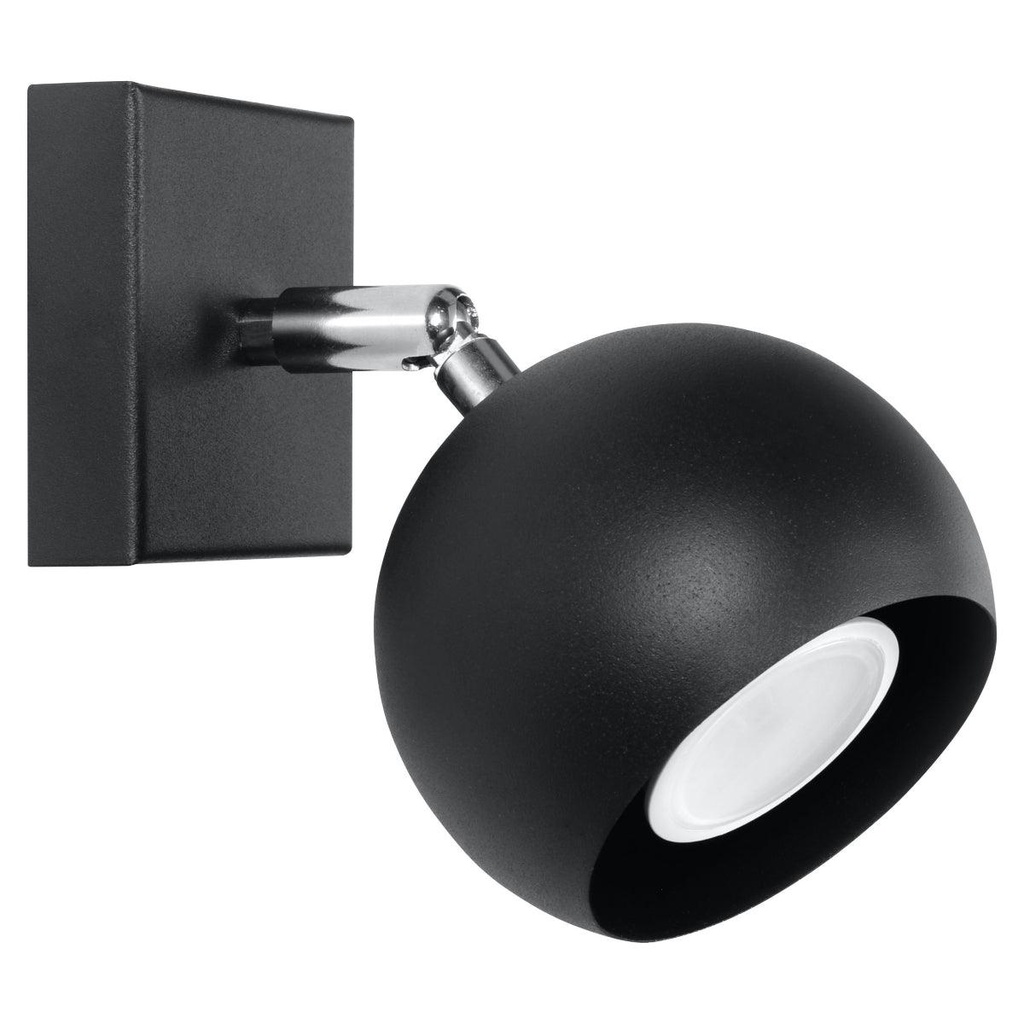 Lampada da parete OCULARE nero