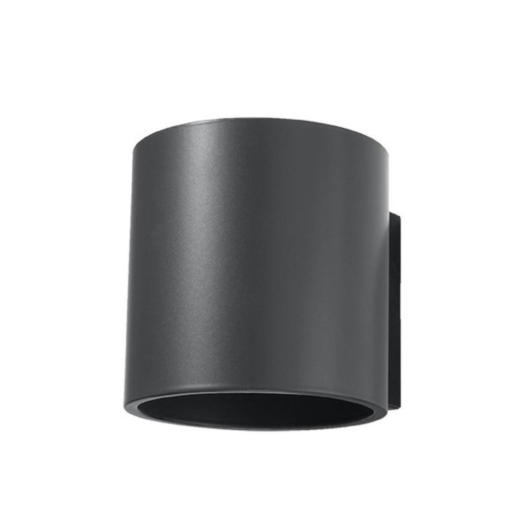 [SL.0566] Lampada da parete ORBIS 1 antracite
