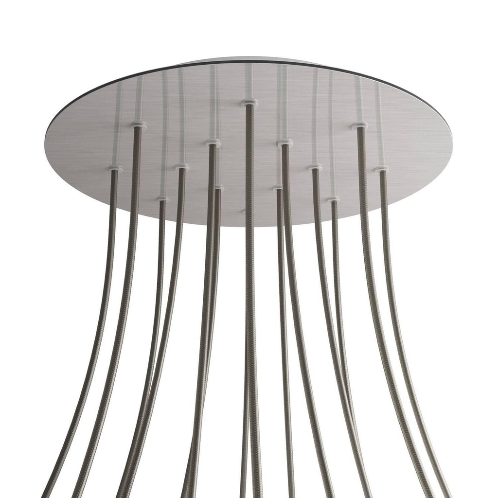 Rosone XXL Rose-One SMART rotondo, diametro 400 mm con 14 fori -
