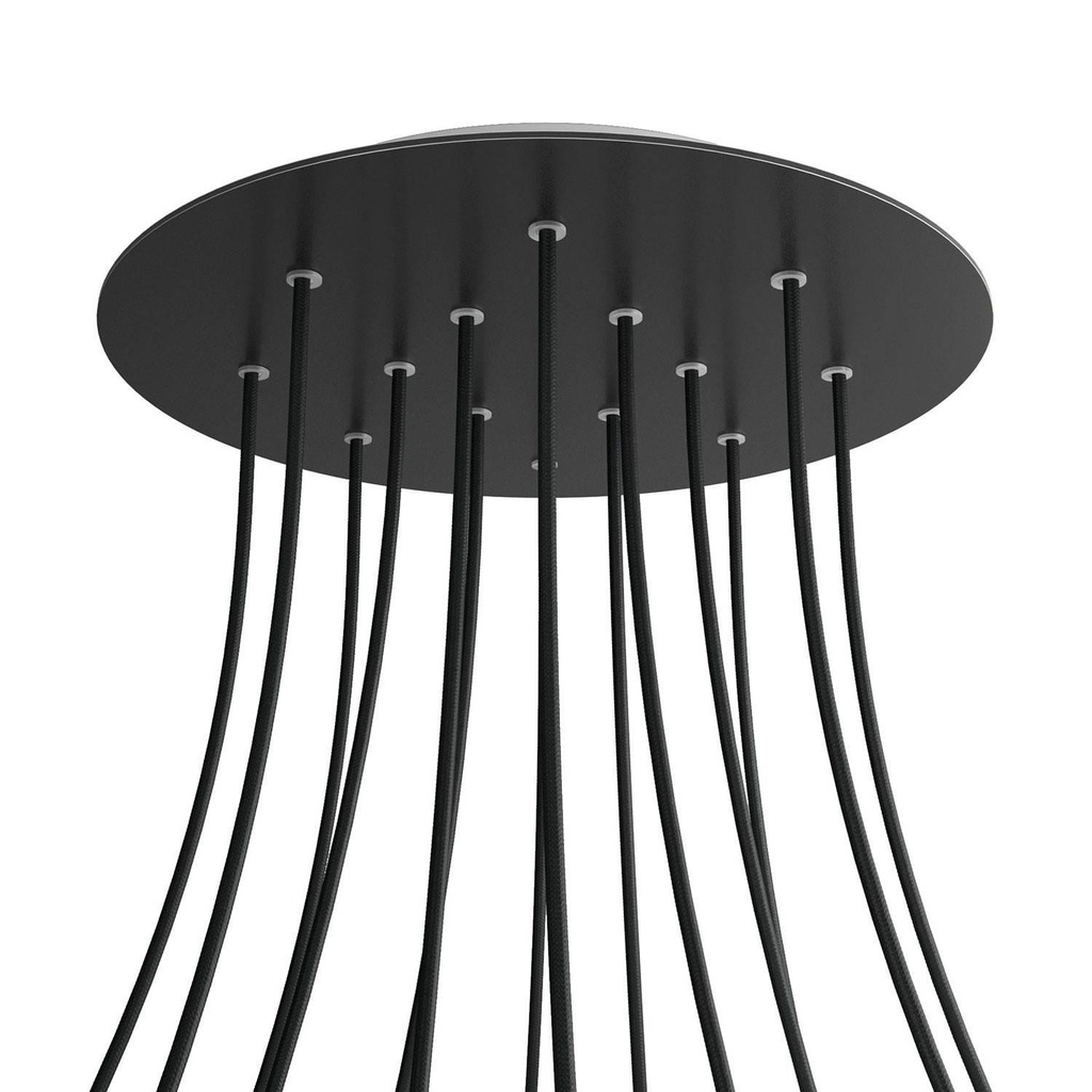 Rosone XXL Rose-One SMART rotondo, diametro 400 mm con 14 fori -