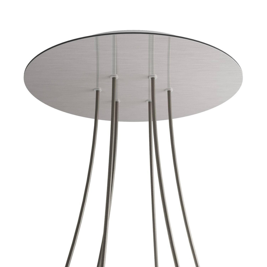 Rosone XXL Rose-One SMART rotondo, diametro 400 mm con 6 fori -