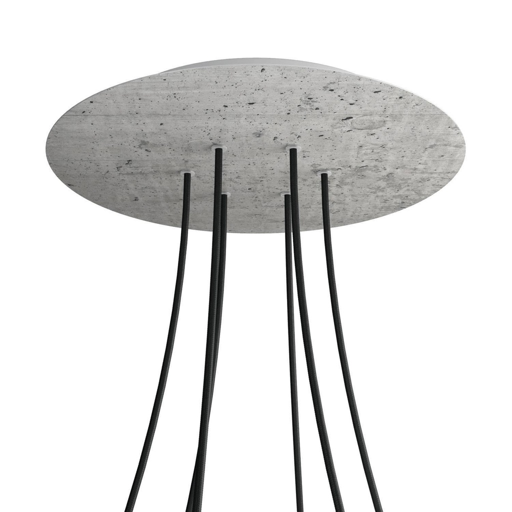 Rose-One SMART XXL rosette round, 400 mm diameter with 6 holes -