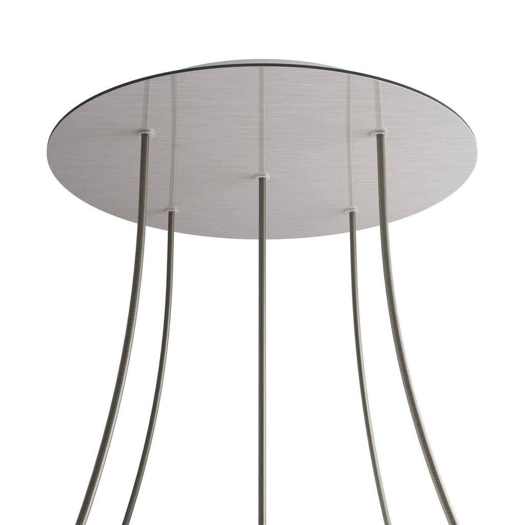 Rosone XXL Rose-One SMART rotondo, diametro 400 mm con 5 fori -
