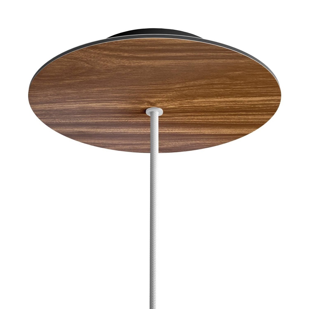 Rose-One rosette round, diameter 200 mm with 1 hole and 4 side holes