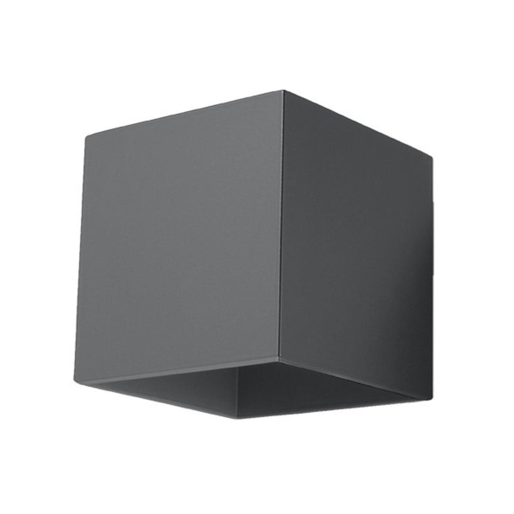 Lampada da parete QUAD 1 antracite