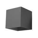 QUAD 1 anthracite wall lamp