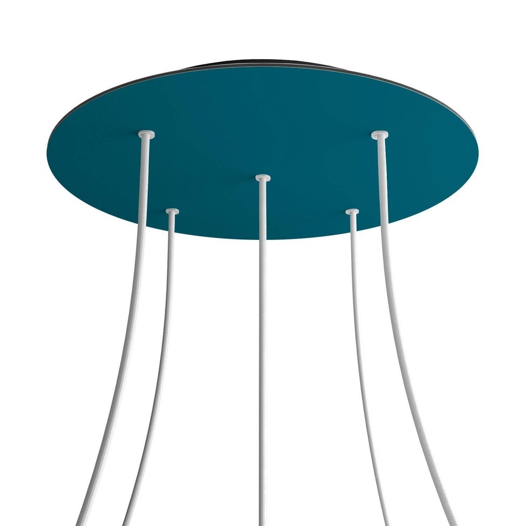 Rosone XXL Rose-One rotondo, diametro 400 mm con 5 fori e 4 fori