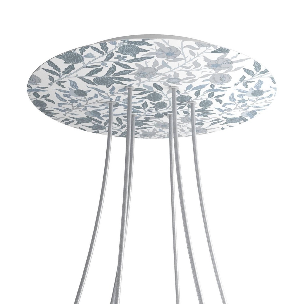 Rosone XXL Rose-One SMART rotondo, diametro 400 mm con 6 fori -