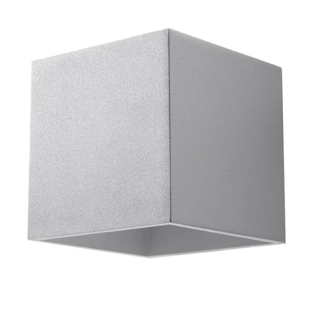 [SL.0058] QUAD 1 wall lamp grey