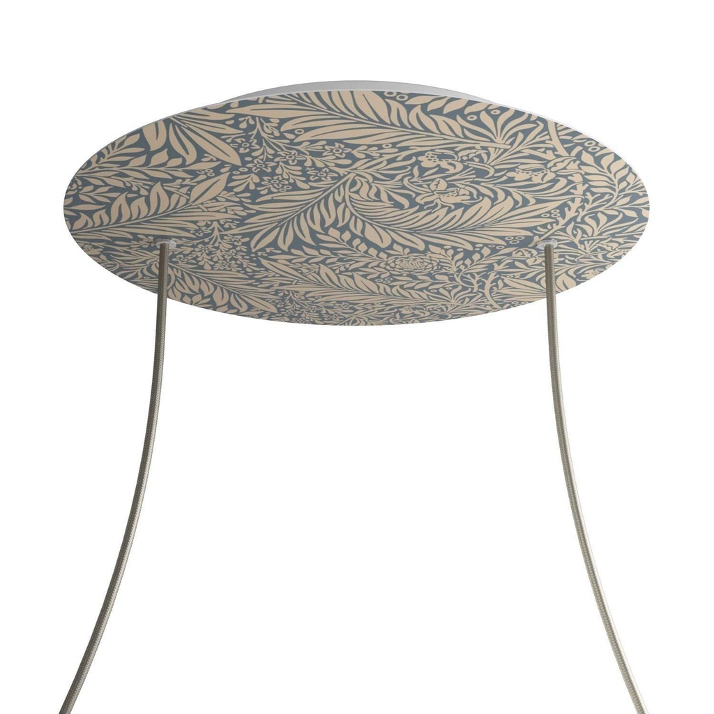 Rose-One XXL rosette round, diameter 400 mm with 2 holes and 4 holes