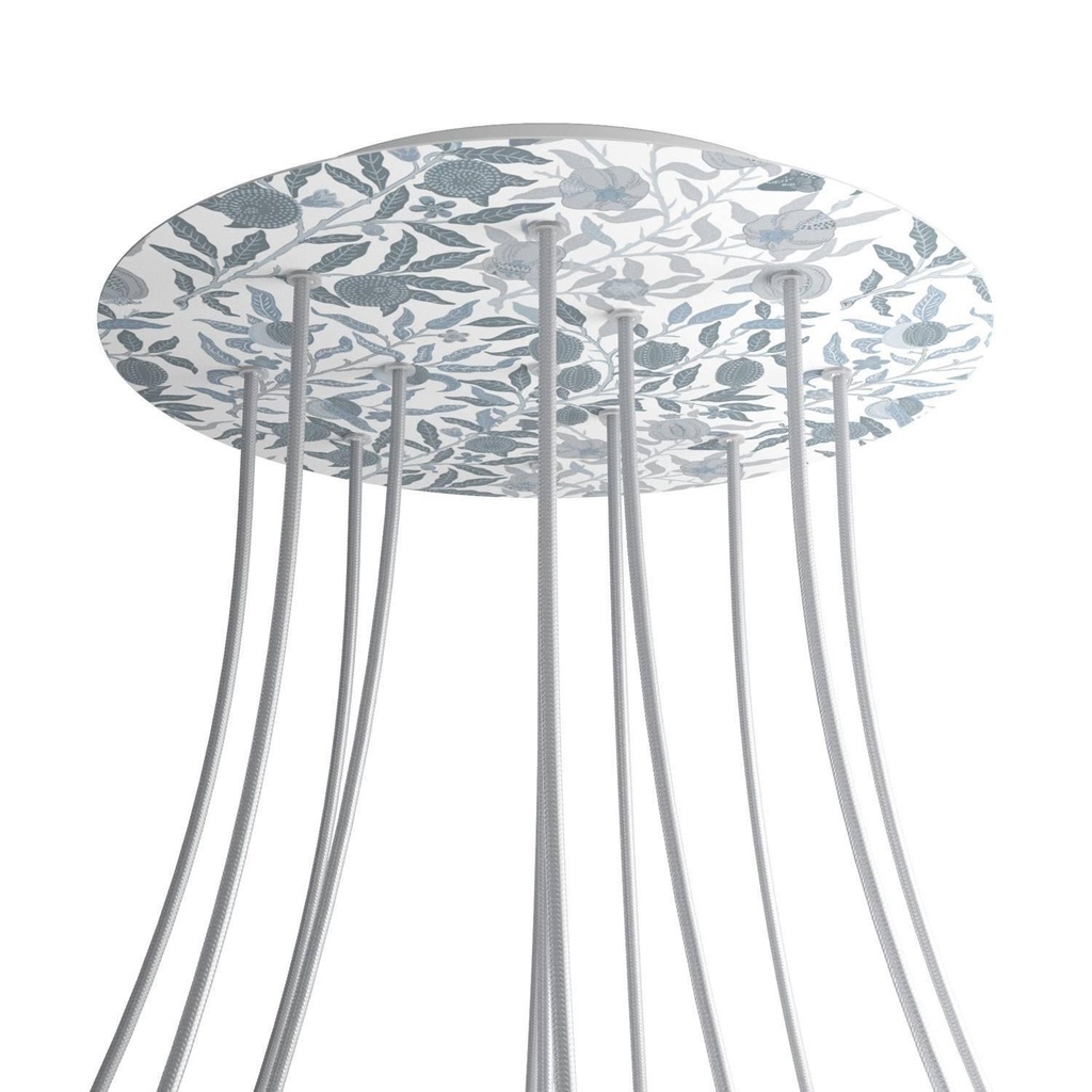 Rose-One XXL rosette round, diameter 400 mm with 12 holes and 4 holes