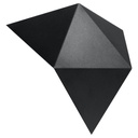 Lampada da parete nera SOLID