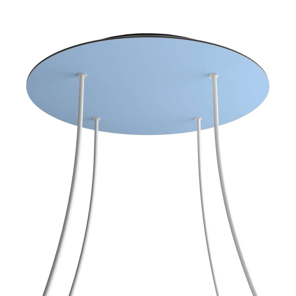 Rose-One XXL rosette round, 400 mm diameter with 4 holes