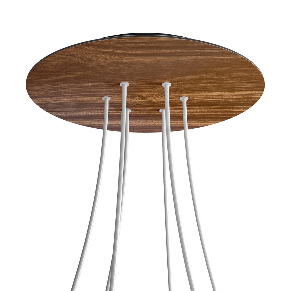 Rosone XXL Rose-One rotondo, diametro 400 mm con 6 fori e 4 fori