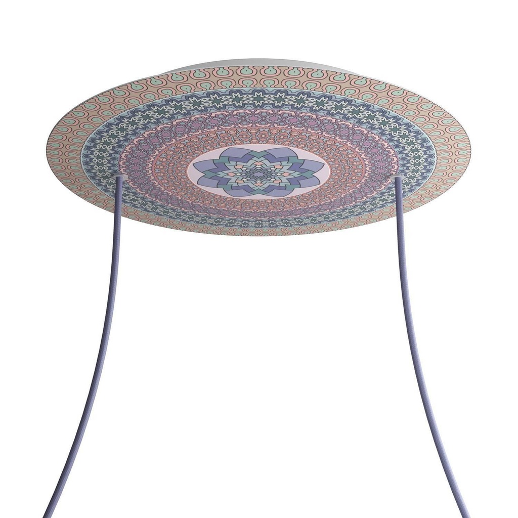 Rose-One XXL rosette round, diameter 400 mm with 2 holes and 4 holes