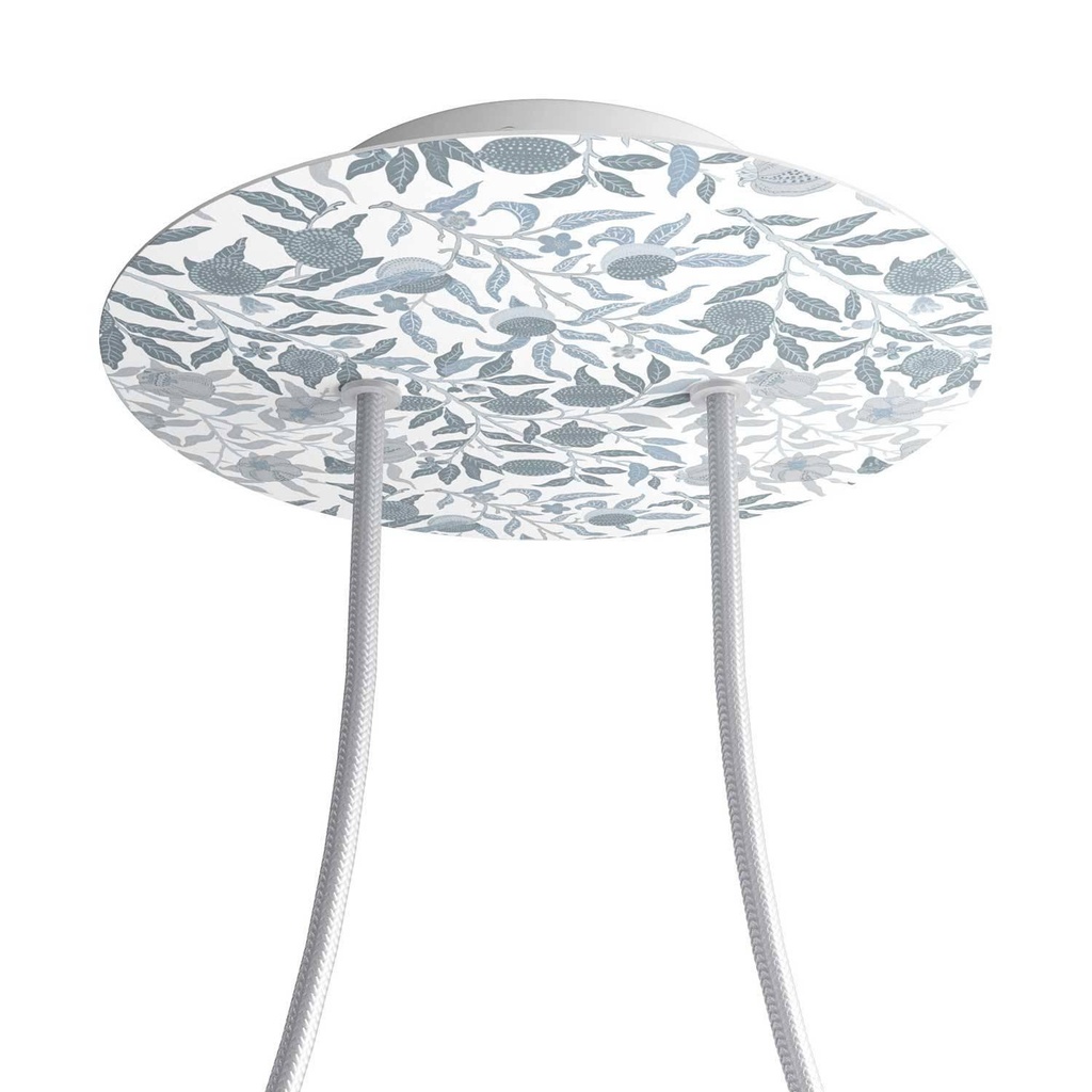 Rosone Rose-One rotondo, diametro 200 mm con 2 fori e 4 fori