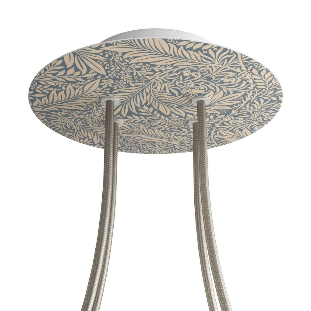 Rosone Rose-One rotondo, diametro 200 mm con 4 fori e 4 fori